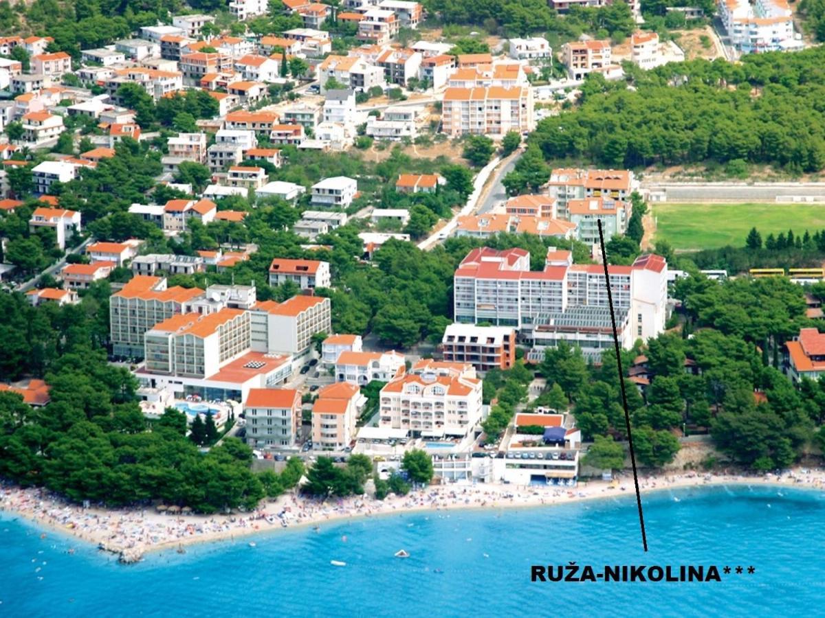 Ruza&Nikolina "1" Apartmani - Baška Voda Eksteriør bilde
